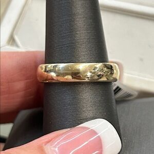 409487 14k yg Elegant Gold Band Ring